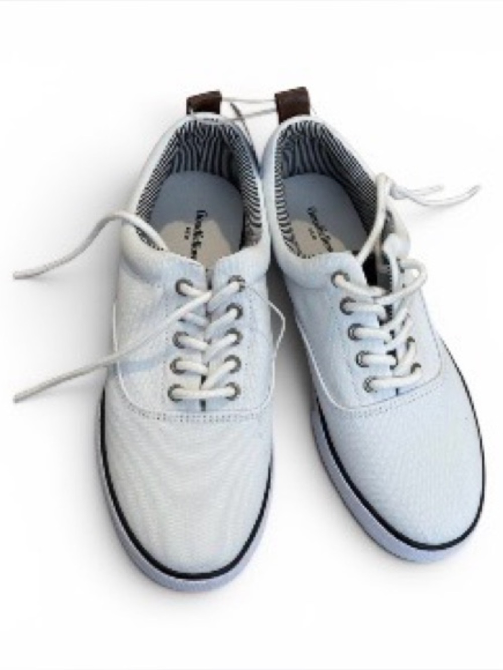 Goodfellow & Co White Canvas Low-Top Sneakers